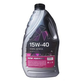 Автомобільна моторна олива NEW FORMULA 15w-40 4л