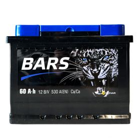 Автомобільний акумулятор Bars 6СТ-60Ah Аз 530А (EN) 060 270