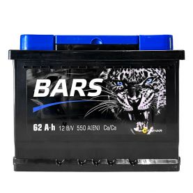 Автомобільний акумулятор Bars 6СТ-62Ah Аз 550А (EN) 062 270