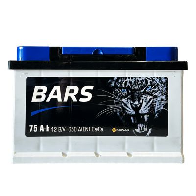 Автомобильный аккумулятор Bars 6СТ-75Ah Н АзЕ 650А (EN) 075 170