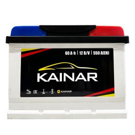 Автомобільний акумулятор KAINAR STANDART 6СТ-60Ah Н АзЕ 550А (EN) 060 160