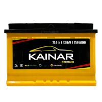 Автомобильный аккумулятор KAINAR PREMIUM 6СТ-77Ah АзЕ 750А (EN) 077 230