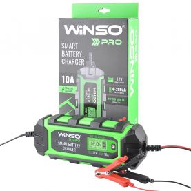 Зарядний пристрій АКБ WINSO PRO LCD 10A 12V 4-200Ah 139520 Зарядний пристрій АКБ WINSO PRO LCD 10A 12V 4-200Ah 139520