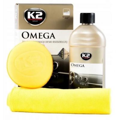 Набор для полировки салона и торпедо K2 Omega 500мл K20616/G410