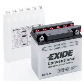 Мото акумулятор EXIDE CONVENTIONAL 6СТ-8Ah АзЕ 85А (EN) EB7L-B
