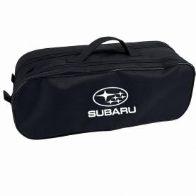 Сумка-органайзер в багажник Subaru черная