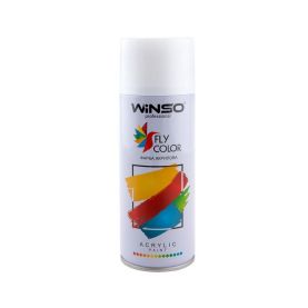 Краска акриловая WINSO Spray белая МАТ 450мл RAL9010
