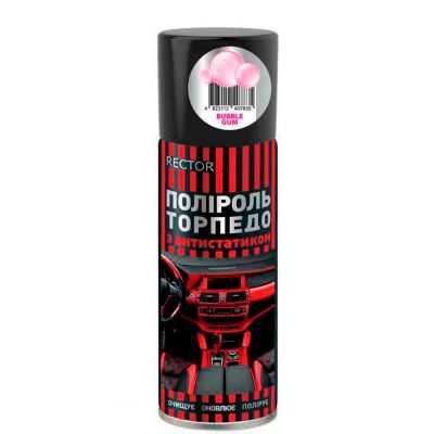 Полироль для торпедо RECTOR Bubble Gum 200 мл 000027544