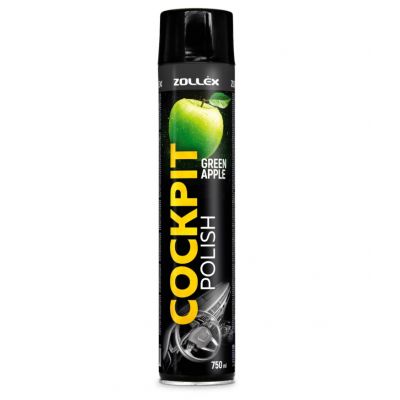 Поліроль Zollex Cockpit Cleaner для торпеди яблуко GA750 0,75л