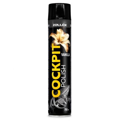 Полироль Zollex Cockpit Cleaner для торпеды ваниль VA750 0,75л