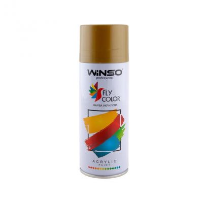 Краска акриловая WINSO Spray золотой металлик DIAMOND GOLD 450 мл 880200