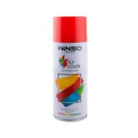 Краска акриловая WINSO Spray светло-красный TRAFFIC RED RAL3020 450 мл 880390