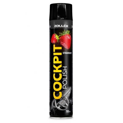 Поліроль Zollex Cockpit Cleaner для торпеди полуниця ST750 0,75л