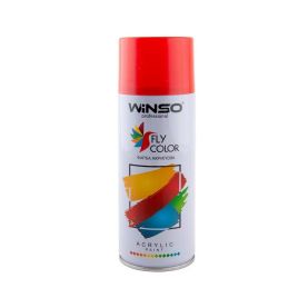 Краска акриловая WINSOSpray темно-красный RUBY RED RAL3003 450мл 880260