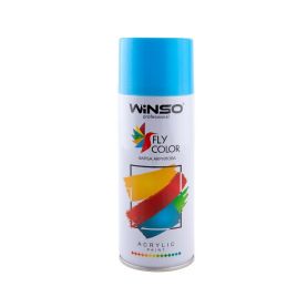 Краска акриловая WINSO Spray светло-голубой LIGHT BLUE RAL5012 450мл 880270