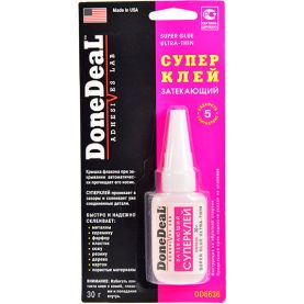 Клей универсальный затекающий DoneDeal 30г DD6636