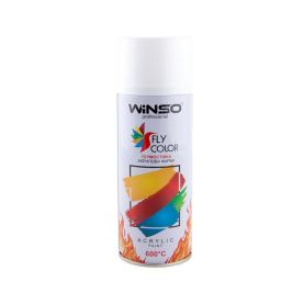 Краска высокотемпературная WINSO 600° белый WHITE RAL9010 450мл 450мл 880420