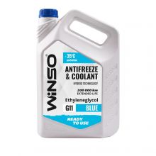 Антифриз WINSO -35С°C G11 ANTIFREEZE COOLANT BLUE синий 9кг