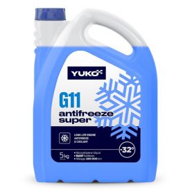 Антифриз YUKO -32°C Super G11 синий 5л 4823110404423