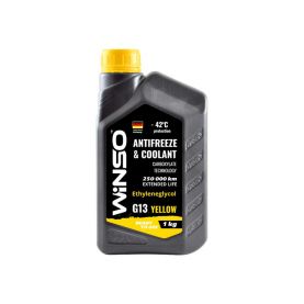 Антифриз ANTIFREEZE COOLANT WINSO -42°C YELLOW G13+ 1кг 880940