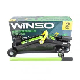 Домкрат гідравлічний підкатний WINSO 2т 7 кг висота 130-330мм 171700