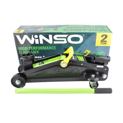 Домкрат гідравлічний підкатний WINSO 2т 7 кг висота 130-330мм 171700