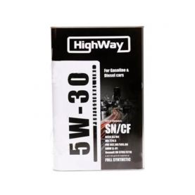 Автомобильное моторное масло HighWay 5W30 4л 10117