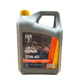 Автомобильное моторное масло 7FLAGS 10W-40 GAS 4л 7350118360118
