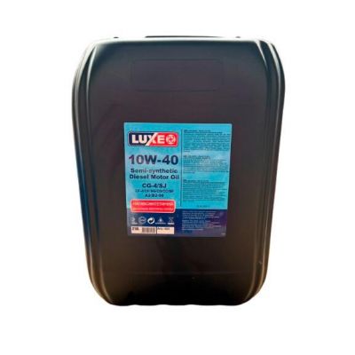 Автомобильное моторное масло LUXЕ DIESEL 10W40 20л 423