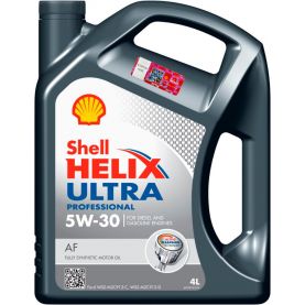 Автомобильное моторное масло SHELL Helix Ultra Professional AF 5W-30 4л