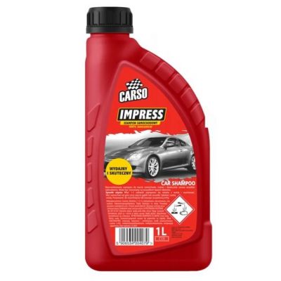 Автошампунь для очистки кузова K2 CARSO Impress концентрат 1л K20690-C131
