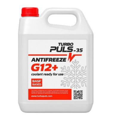 Антифриз TURBO PULS -30°C Super G12+ красный 4л 4823110403570 Антифриз TURBO PULS -30°C Super G12+ красный 4л 4823110403570