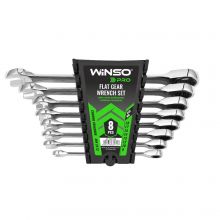 Набор ключей WINSO PRO с трещоткой CR-V  8шт 900208