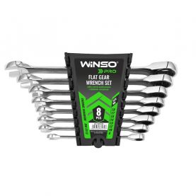 Набор ключей WINSO PRO с трещоткой CR-V  8шт 900208