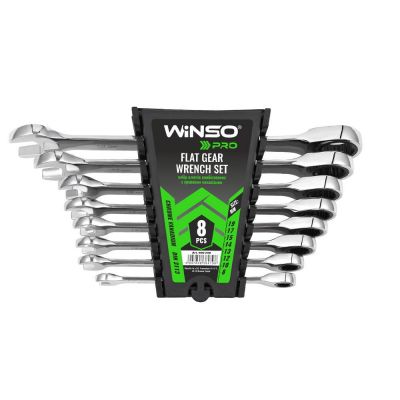 Набор ключей WINSO PRO с трещоткой CR-V  8шт 900208