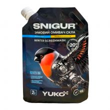Омыватель стекла зимний YUKO SNIGUR -20°C 2л