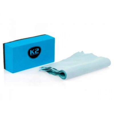 Набор салфетки и губка для нанесения керамического покрытия на кузов K2 G039