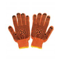 Перчатки рабочие Zollex оранжевые 3609252