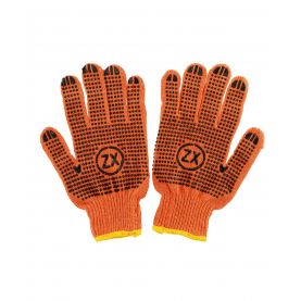 Перчатки рабочие Zollex оранжевые 3609252