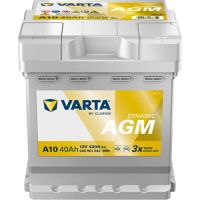 Автомобильный аккумулятор Varta Silver Dynamic А10 AGM 6СТ-40Ah АзЕ 420А (EN) 540901042