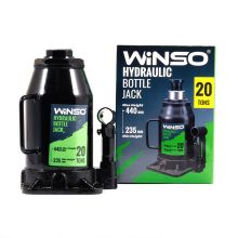 Домкрат гидравлический телескопический WINSO 20т высота 235-440мм 170220