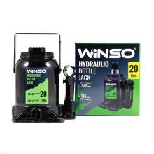 Домкрат гидравлический телескопический WINSO 20т высота 185-345мм 170230