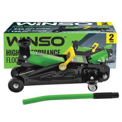 Домкрат гидравлический подкатной WINSO 2т высота 135-335мм 171850