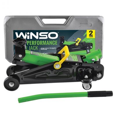 Домкрат гидравлический подкатной WINSO 2т высота 135-335мм 171860