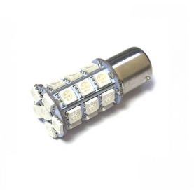 Лампа автомобільна ZOLEX LEDS25-BAU15S SMD5050x20 12V Amber S090125