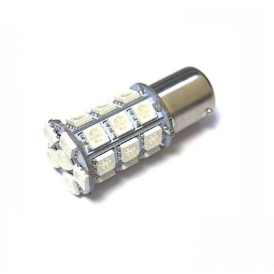 Лампа автомобільна ZOLEX LEDS25-BAU15S SMD5050x20 12V Amber S090125