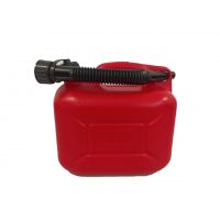 Каністра для пального HighWay червона з лійкою 5л 10180k