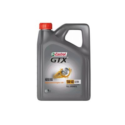 Автомобільна моторна олива Castrol GTX 5W-40 A3/B4  4л