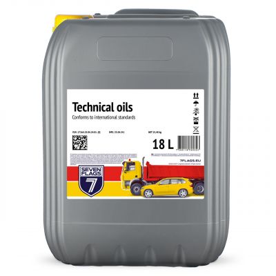 Масло гидравлическое 7FLAGS И-40 Hydroil HL 68 18л 7350118360422