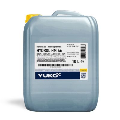 Масло гидравлическое YUKO HYDROL HLP 46 10л 4823110406977